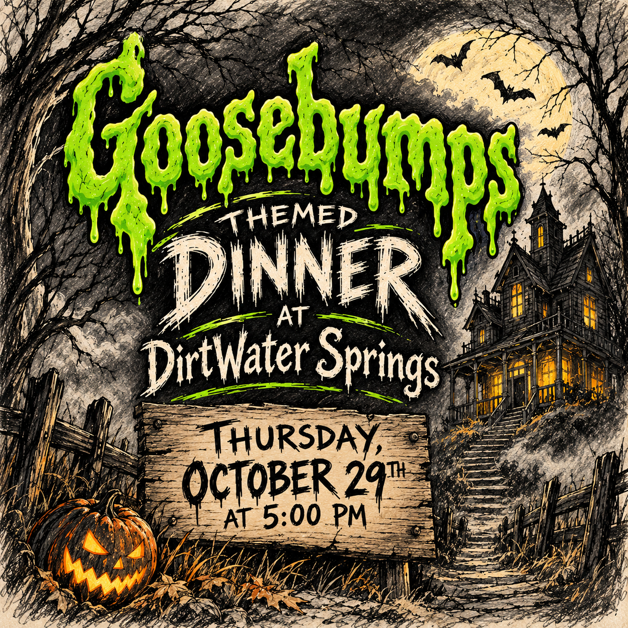 Interactive Themed Dinner - Goosebumps - Image 1